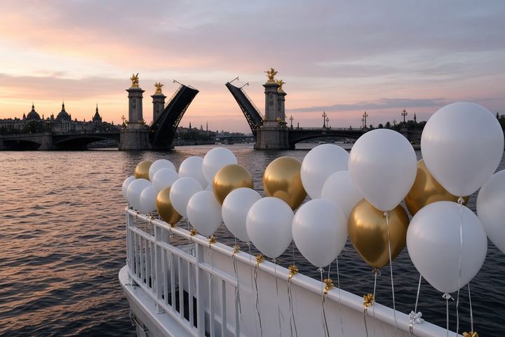 Украшения гелиевыми шарами